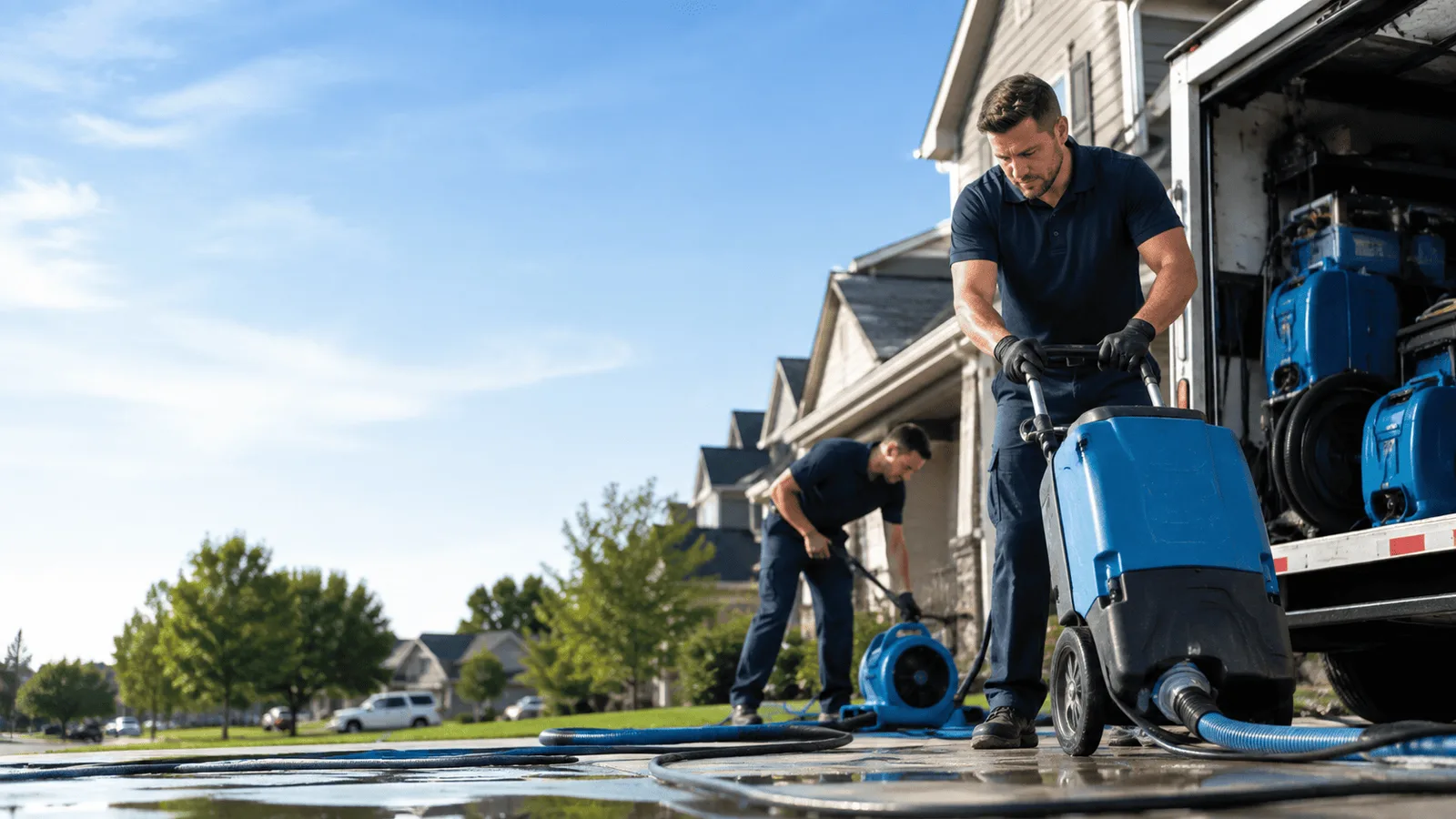 Dehumidification being performed in Mauricetown, NJ